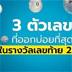 เลขท้าย3ตัวคือ